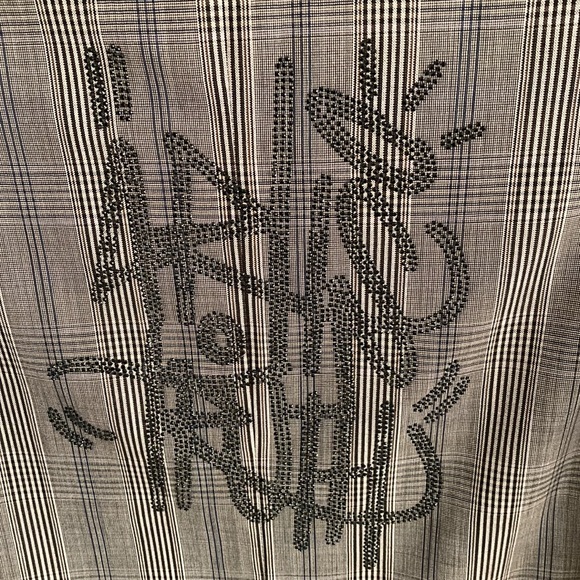 Zadig & Voltaire Checked Blazer size 36 gray black - Picture 6 of 8